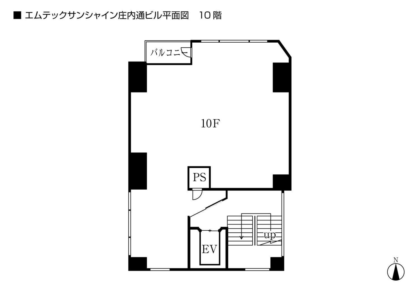サンシャイン庄内通10階