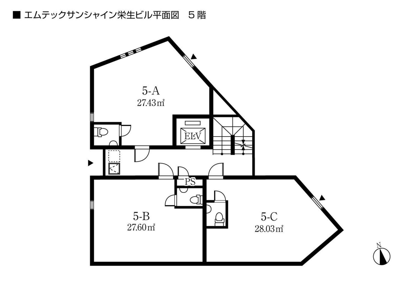 サンシャイン栄生ビル5階